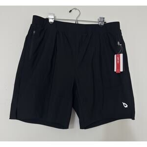Baleaf Padded Cycling Sport Shorts Black Men’s Size XL UPF 50+ NWT